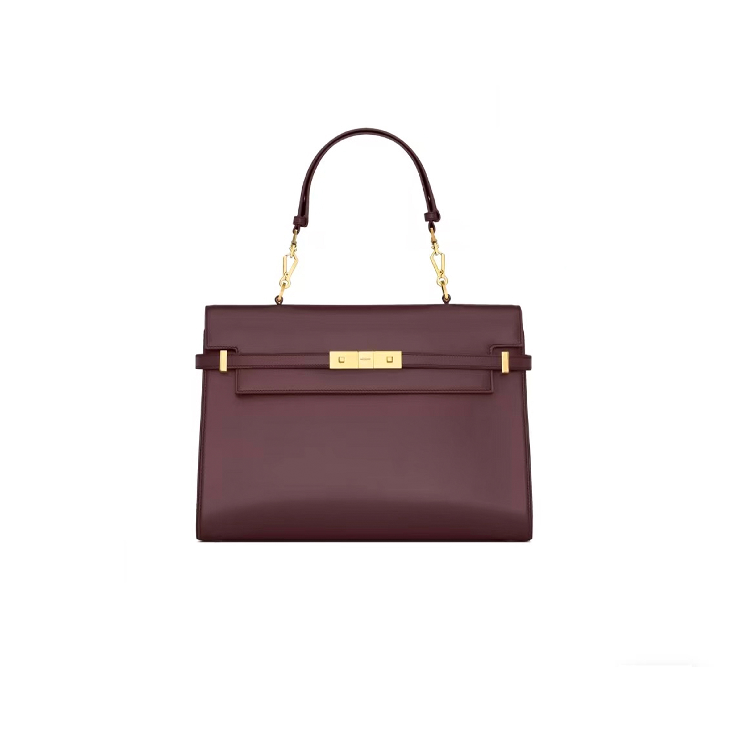 YSL MANHATTAN IN BOX SAINT LAURENT LEATHER 7695123562102 (32*23*10.5cm)